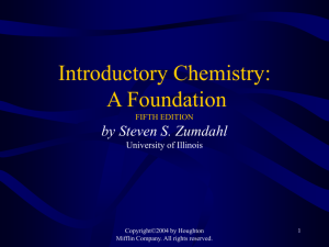 Introductory Chemistry: A Foundation FOURTH EDITION by Steven