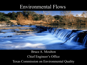 Environmental Flows