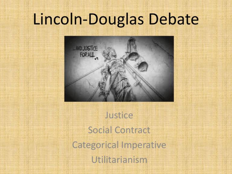 LincolnDouglas Debate