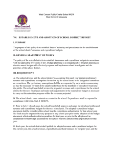 ii. general statement of policy - West Concord Public Charter School