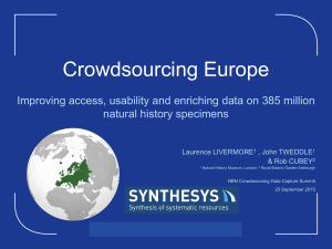 Crowdsourcing Europe