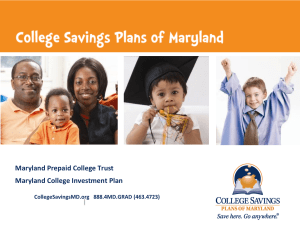 Why Save for College?