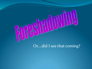 Foreshadowing - YouTube