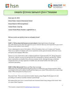 Story Template - Inquiry Grant