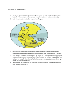 Instructions for Pangaea activity