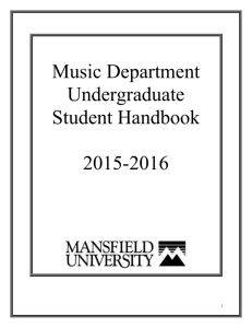 2015-2016 - Mansfield University Music Department