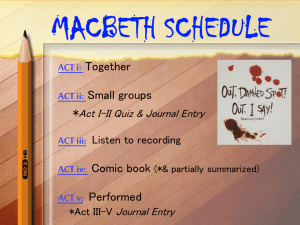 11TH Macbeth Background