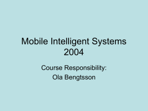 Mobile Intelligent Systems 2004