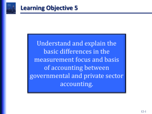 Measurement Focus And Basis Of Accounting