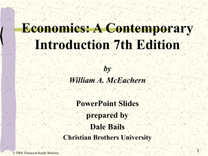 Chapter 1: The Art and Science of Economic Analysis