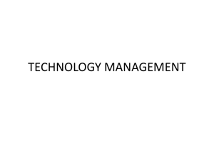 technology management - National Academy of Indian Railways