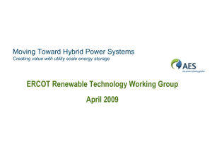 AES ES Overview - ERCOT RTWG rev