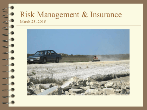 Risk Management - Business & Financial Services
