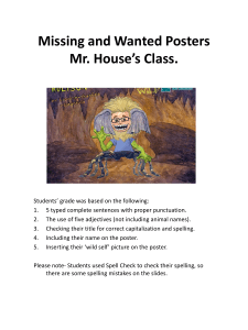 Mrs. Server's Class Project