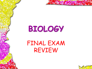 Biology_Final Review_PPT