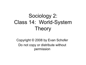 World system Theory