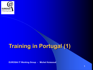 Training in Portugal