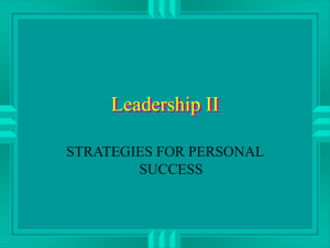 Leadership II