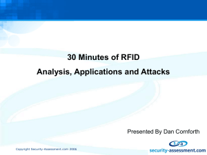 What is RFID - Security Assessment