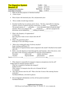 Answer Key to Session 37 Worksheet