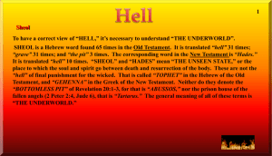 Hell PowerPoint PDF