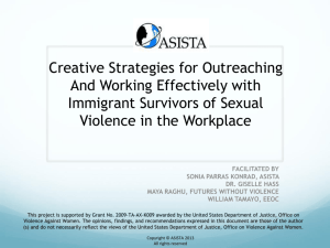 Creative Strategies for Outreaching and Working Effectively