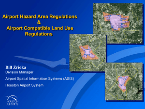 Airport Land Use and Hazard Area Regulations