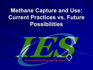 Methane Capture and Use: Current Practices vs. Future