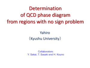 Phase diagram in the imaginary chemical potential reigion and