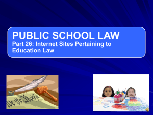 education law internet sites