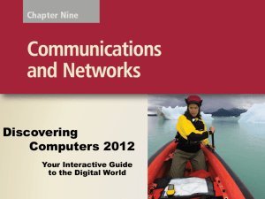 Network and Communication - School of Science and Technology
