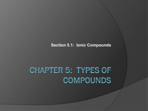 Chapter 5 Section 5.1