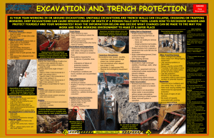 Excavations and Trench Protection