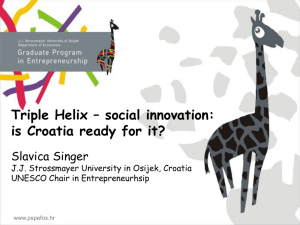 Triple Helix – social innovation