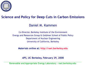 PowerPoint - Renewable & Appropriate Energy Laboratory