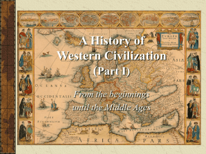 Western Civilization I