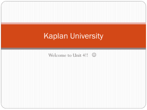 Kaplan University