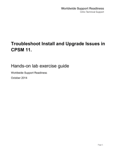 Troubleshoot Install Upgrades