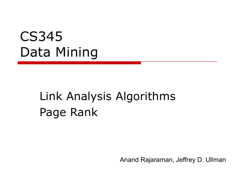 cs345-data-mining-the-stanford-university-infolab