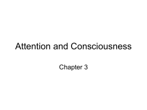 Attention and Consciousness - U