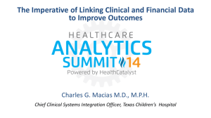 Slides - Healthcare Analytics Summit