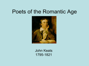 Poets of the Romantic Age