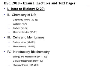 Introductory info 2 and Chemistry PPT