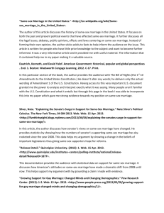 "Same-sex Marriage in the United States." <http://en.wikipedia.org