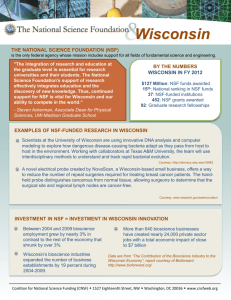 Wisconsin - Coalition for National Science Funding