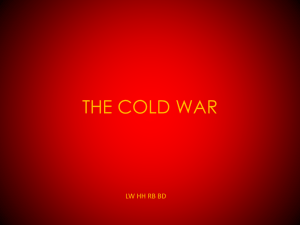 THE COLD WAR - mrthainsocial