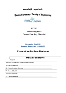 Course Material - موقع كلية الهندسة جامعة القصيم