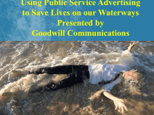 Water Safety & PSAs - Goodwill Communications