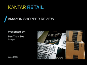 Amazon is a - Kantar Retail iQ