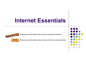 Internet Essentials